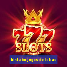 bini abc jogos de letras